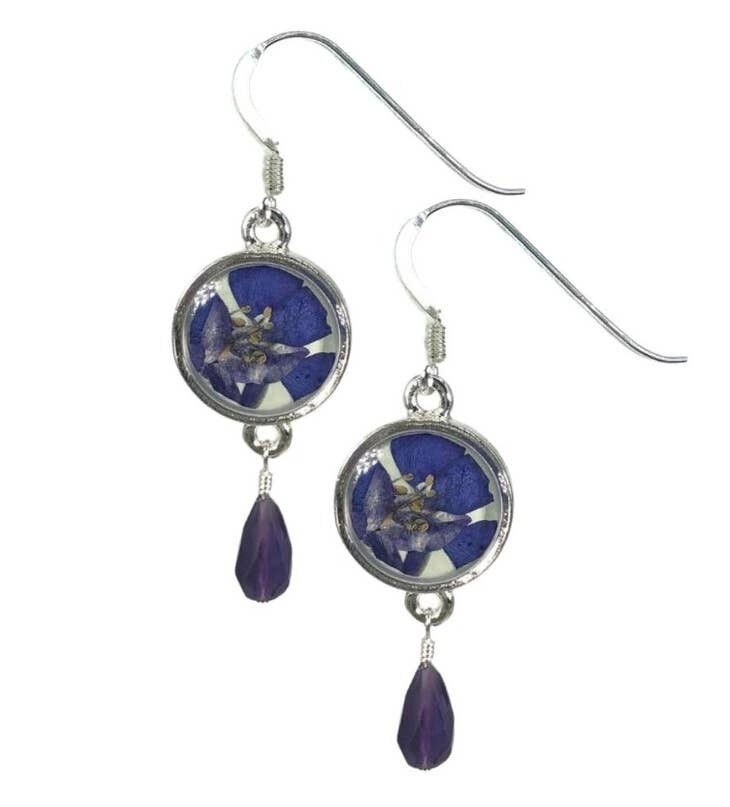 July Flower Month Earring