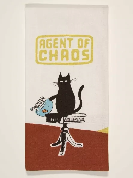 Agent Of Chaos Dish Towel Agent Of Chaos Dish Towel