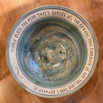 Blessing bowl 10&quot; Moss