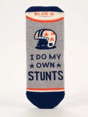 Blue Q Sneaker Socks