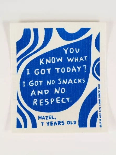 No Snacks Swedish Cloth