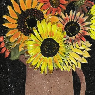 Stella&#39;s Sunflowers signed print