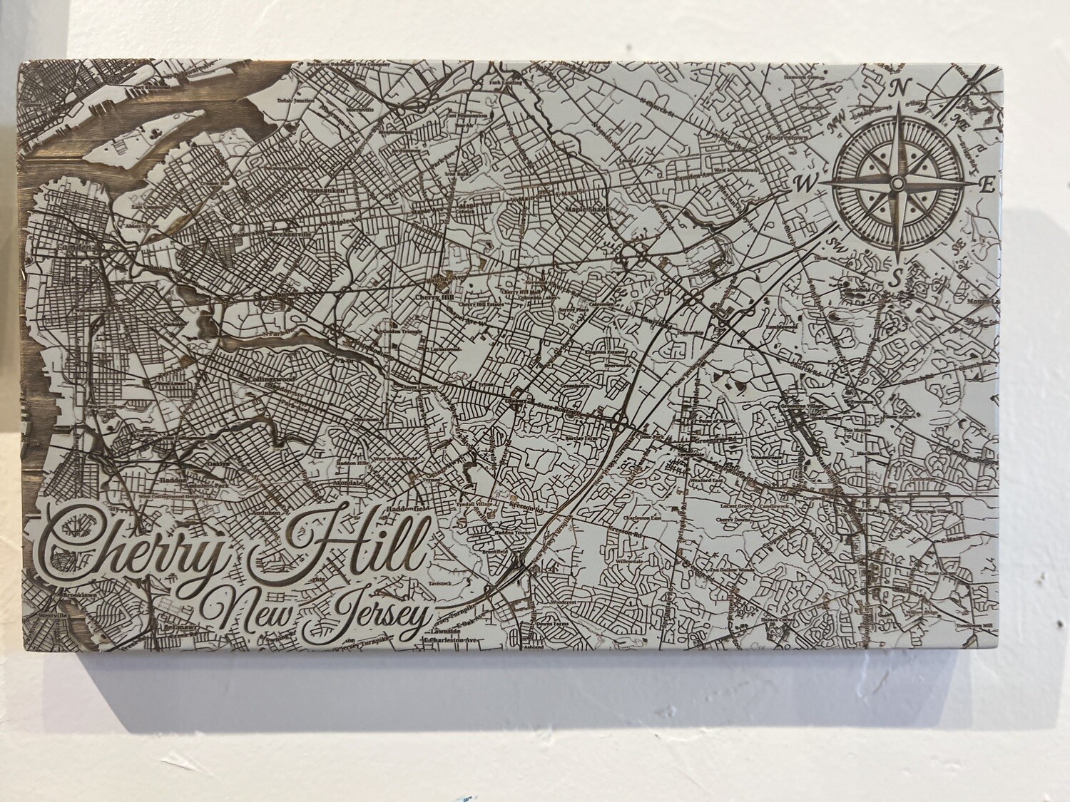 Cherry Hill Lunar Surface 7.25&quot; X 12&quot;