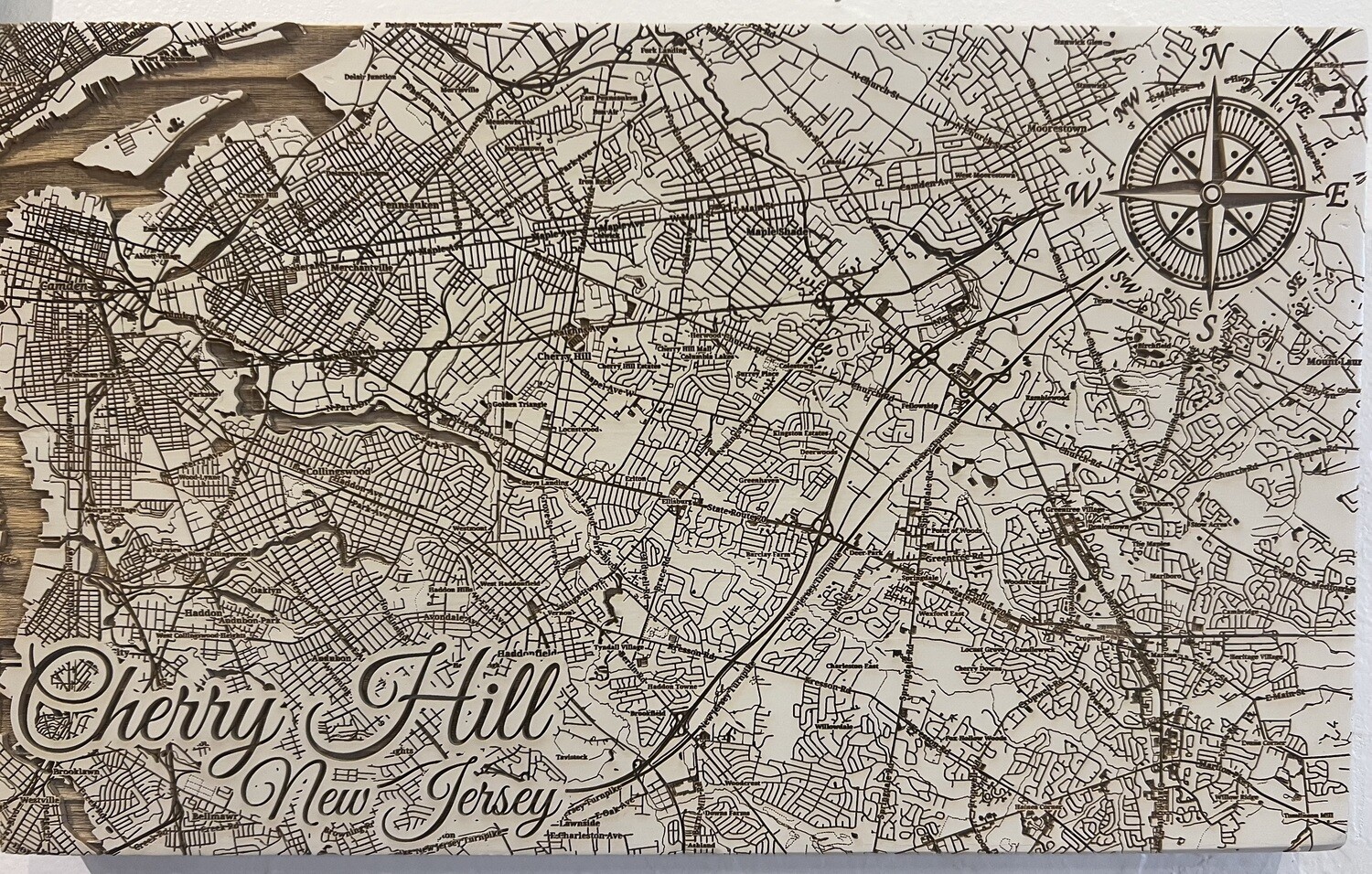 Cherry Hill Papier Blanc (7.25" x 12") Cherry Hill Papier Blanc (7.25" x 12")