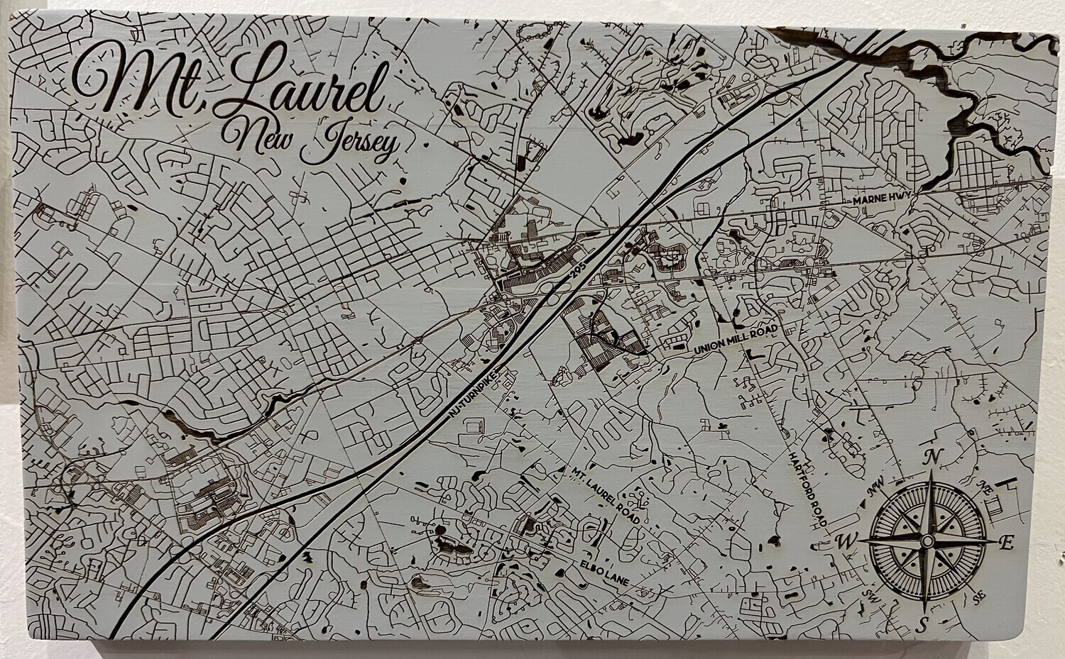 Mt Laurel Lunar Surface (7.25" x 12") Mt Laurel Lunar Surface (7.25" x 12")