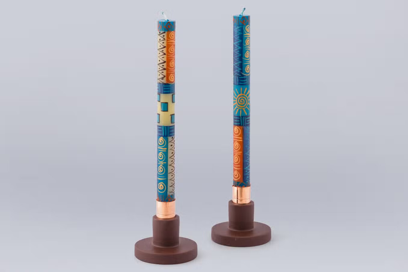 African Sky Candle - Taper 9” per pair (8 hour burn time)