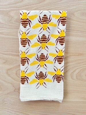 Bees Tea Towel