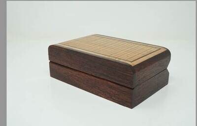 7&quot; Curly Maple Top/Rosewood Sides Keepsake Box