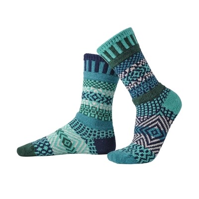 Evergreen Crew Socks - Small (Women 6 - 8 / Men 5 - 7)
