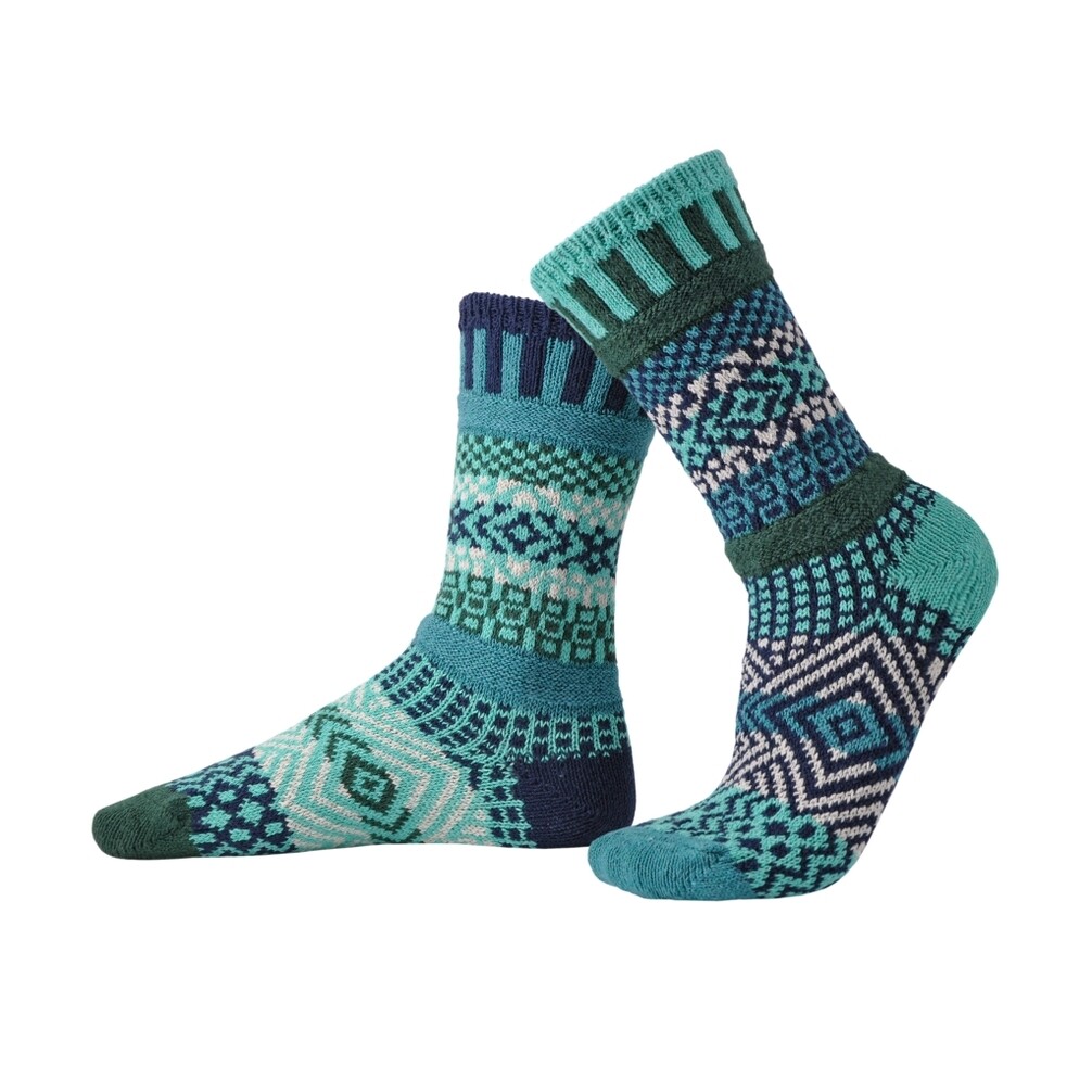 Evergreen Crew Socks - Large (Women 10 - 12 / Men 9 - 11)