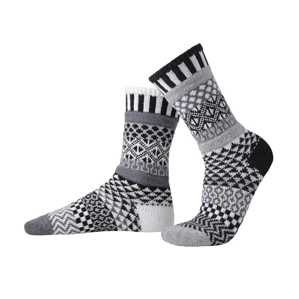 Midnight Crew Socks - M (Women8-10/Men7-9)