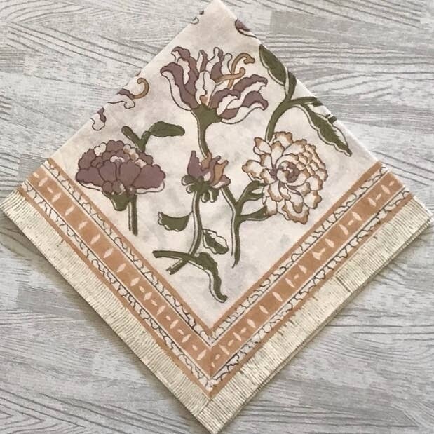 Napkins Musk Rose S/2