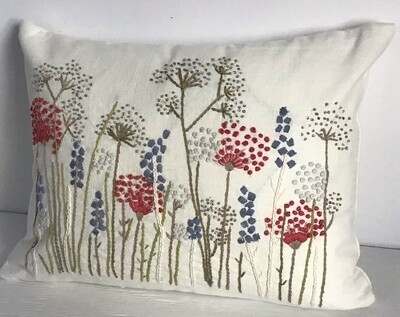 Pillow Applique/Embo 12x16&quot; Meadow