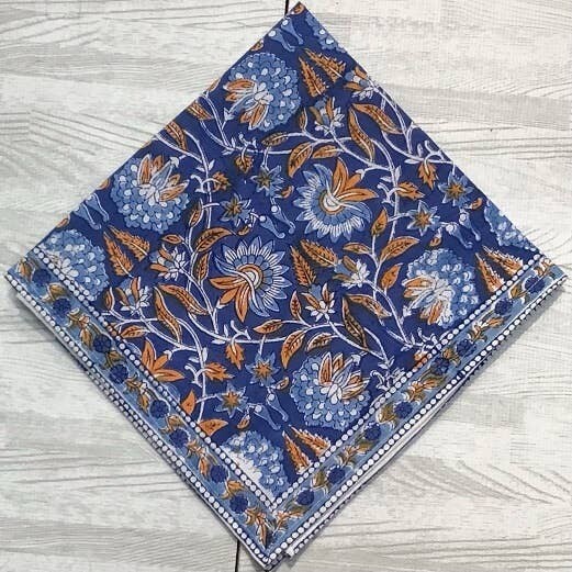 Napkins Sarah Blue S/2