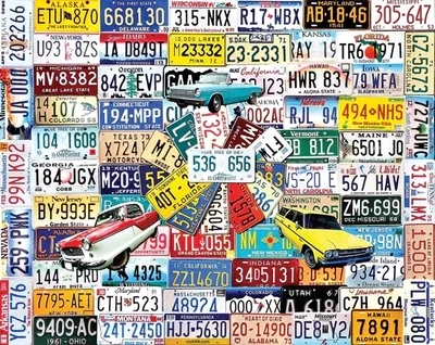 State Plates puzzle