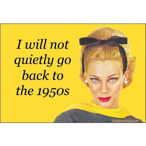 I will not go quietly back to...Magnet. I will not go quietly back to...Magnet.