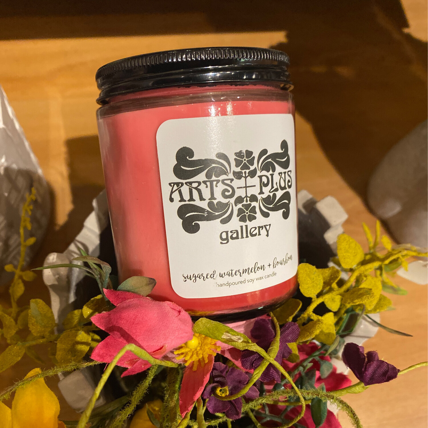 9 oz. Sugared Watermelon + Bourbon