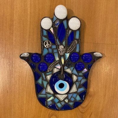 Cobalt Blue Eye Hamsa Cobalt Blue Eye Hamsa
