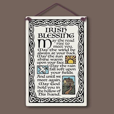 575 - Irish Blessing Wall Art