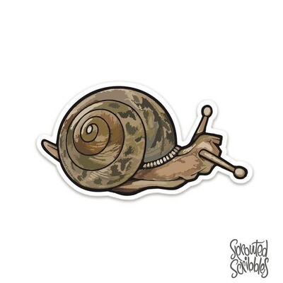 Snail Sticker - Animal Appalachians Cute