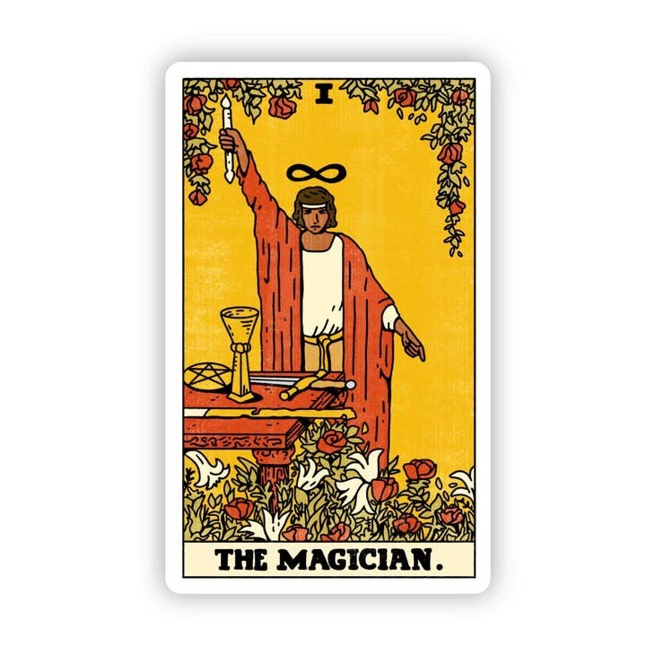 The Magician Tarot Card Sticker