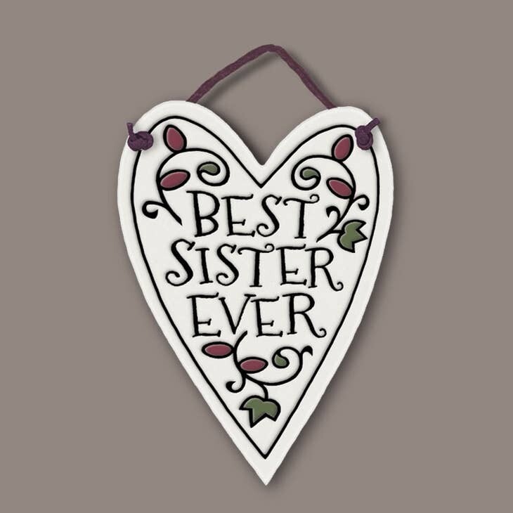 444 - Best Sister Ever Wall Art