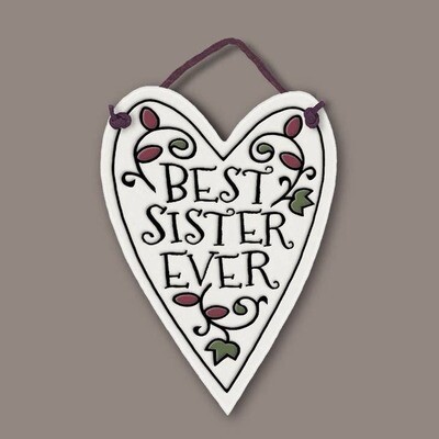 444 - Best Sister Ever Wall Art