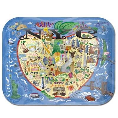NEW YORK CITY TRAY 14x11 NEW YORK CITY TRAY 14x11