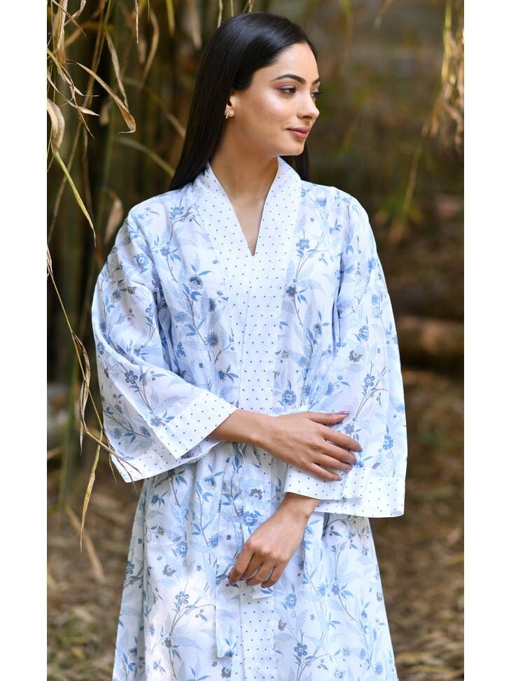 Wildflower Ocean Kimono