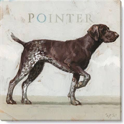 GERMAN SHORTHAIRED POINTER GICLEE 5&quot;Lx5&quot;Wx1&quot;H