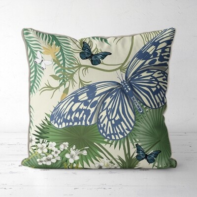Butterfly Garden Sunlight 2 Pillow - 18x18inch