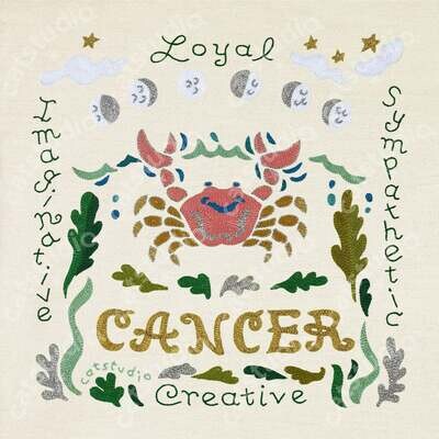 Cancer 8x8 Print