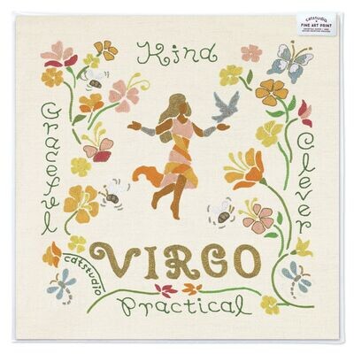 Virgo 8x8 Print