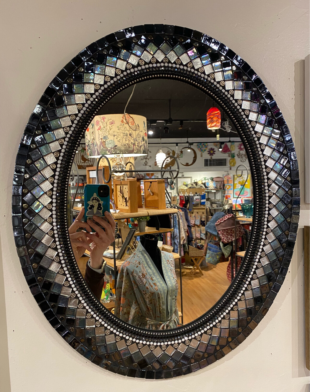 18&quot;X22&quot; Ebony Oval