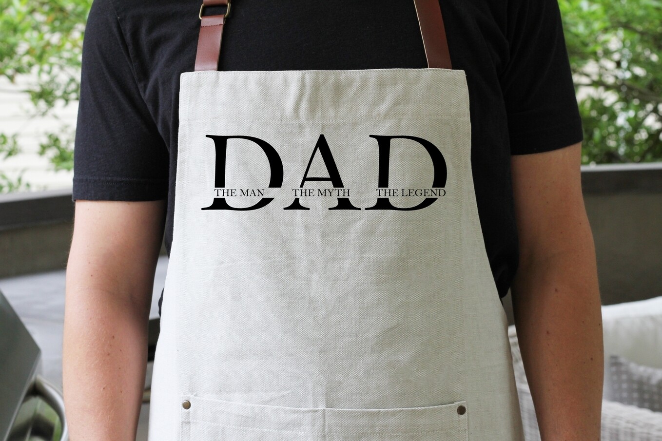 Dad | The Man. The Myth. The Legend. Chef Apron