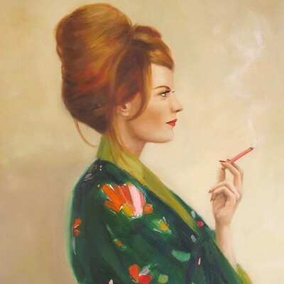 Pasadena Housewife Art Print - 8.5&quot; X 11&quot;