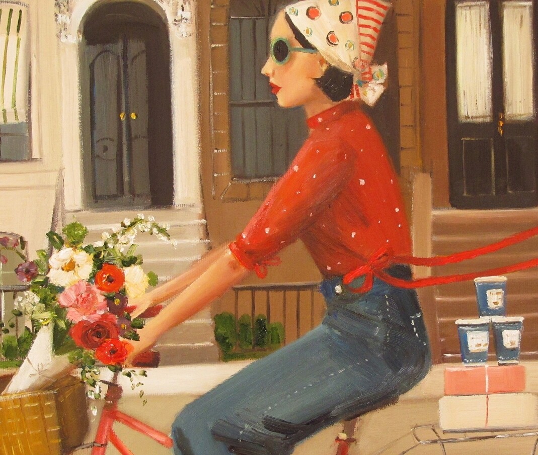 Brownstones Art Print - 8.5 X 11