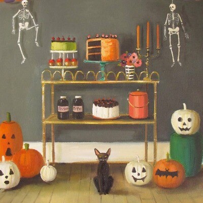 At Midnight Art Print - 8.5 X 11