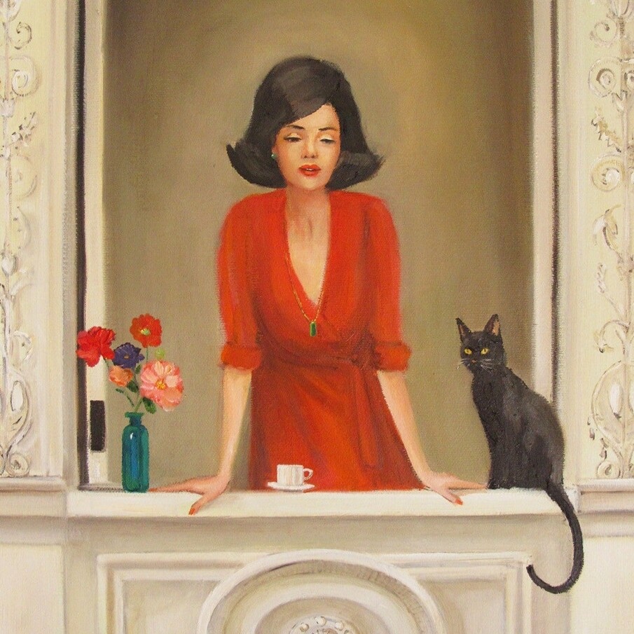 Sylvie and Peridot. 12&quot;x15.5&quot; Art Print