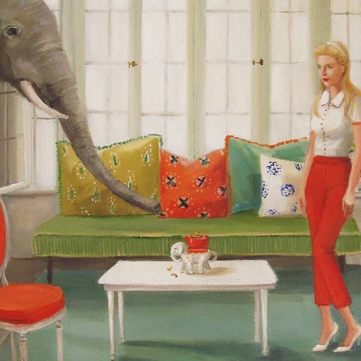 To Catch A Cashew Thief Art Print - 8.5&quot; X 11&quot;