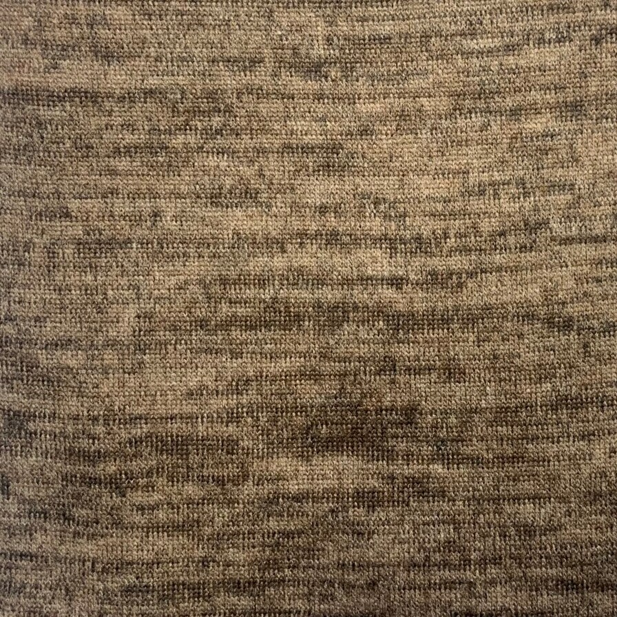 Heather Jersey Poncho - Brown