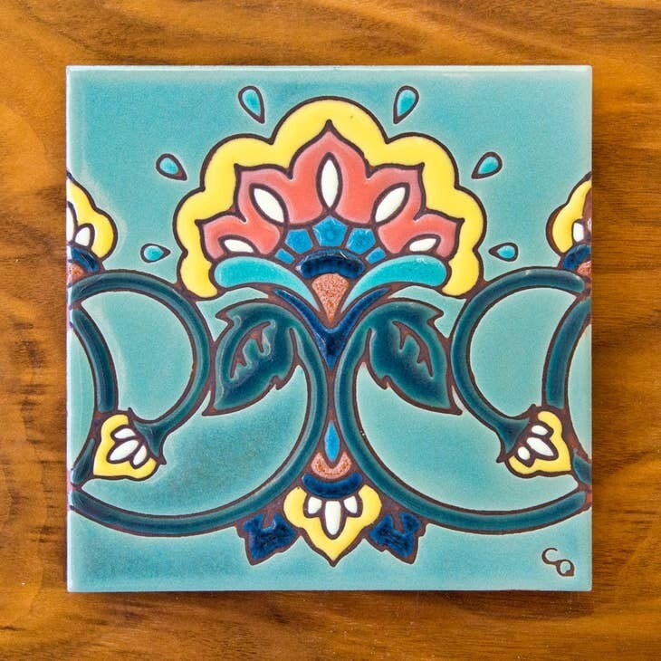 Indian Floral - Green Indian Floral - Green