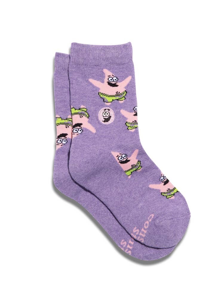 Kids Patrick Socks that Protect Oceans - Youth