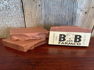 Black Raspberry Vanilla Goat Milk Soap Black Raspberry Vanilla Goat Milk Soap