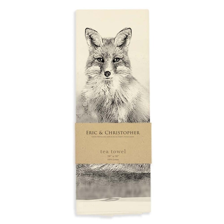 Fox Tea Towel