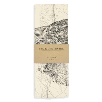 Owls Tea Towel