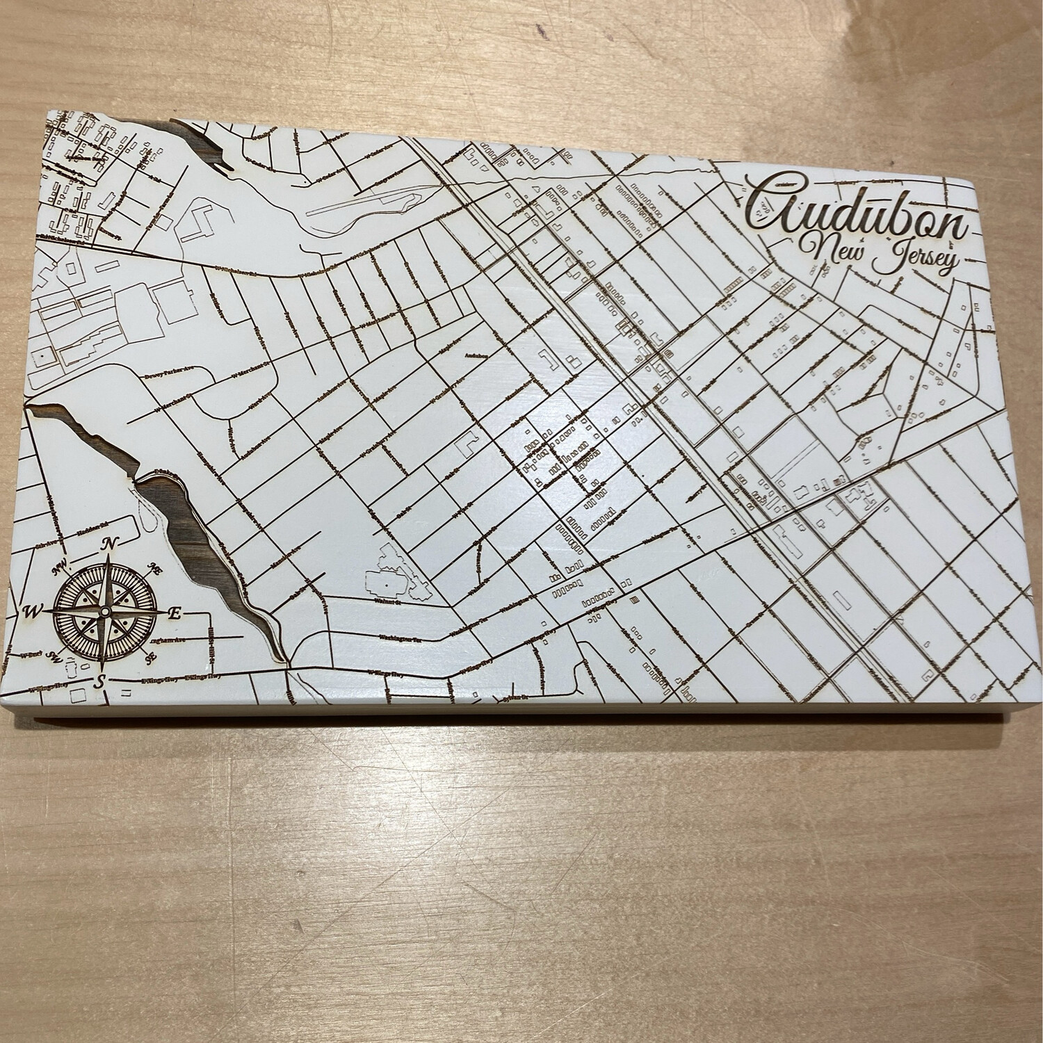 Audubon Blanc 7x12 Audubon Blanc 7x12