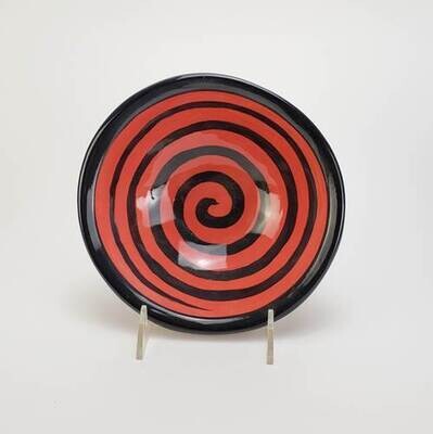 Confetti Soup/ Cereal Bowl Red