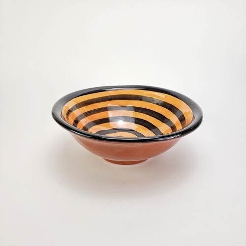 Confetti Soup/ Cereal Bowl Orange
