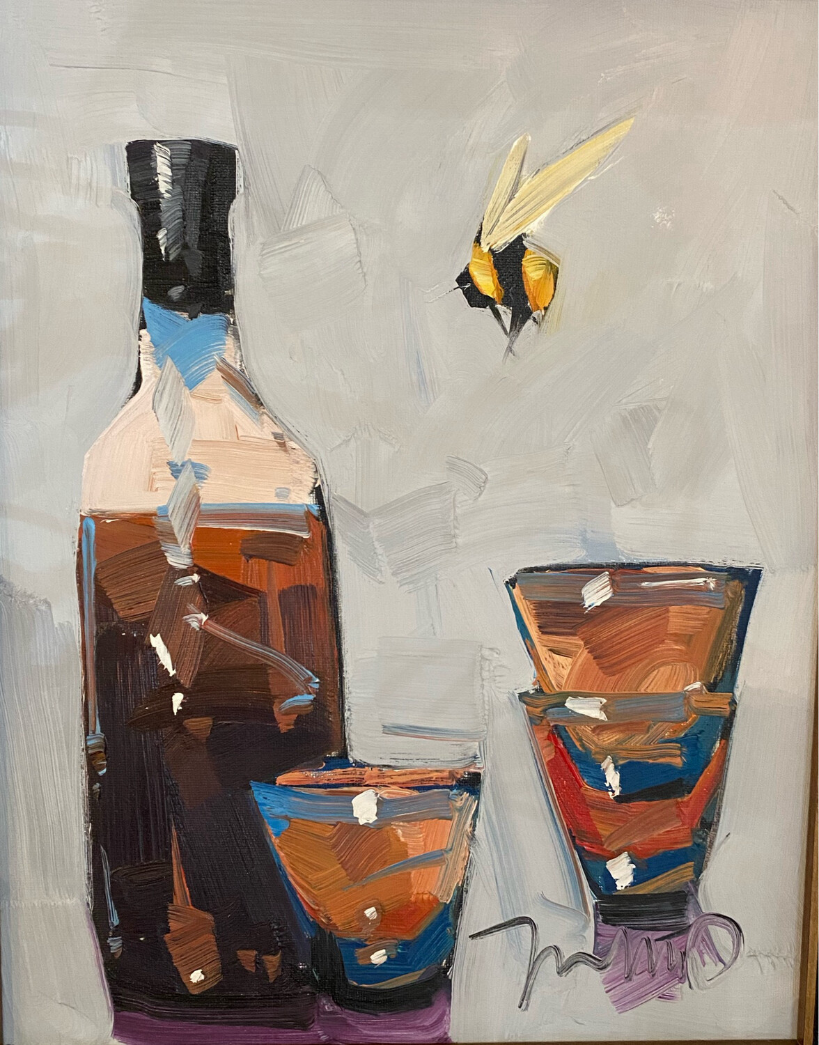 Honey Whiskey Print 16x20